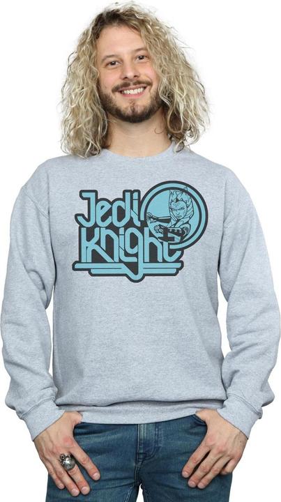 Actual product image Star Wars Mens Clone Wars Jedi Knight Ahsoka Sweatshirt (XXL)