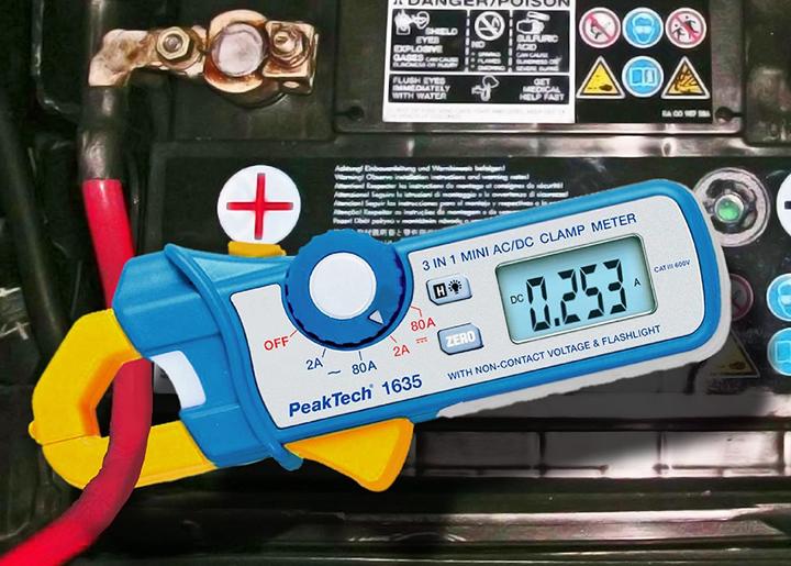 Image du produit Peaktech P 1635 Pince ampèremétrique (CAT III 600V)