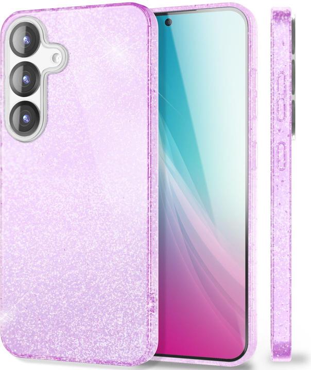 Image du produit Nalia ShinePop - Stabile Glänzende Glitzer Hülle - Glamour Glitter Cover (Samsung Galaxy S25)