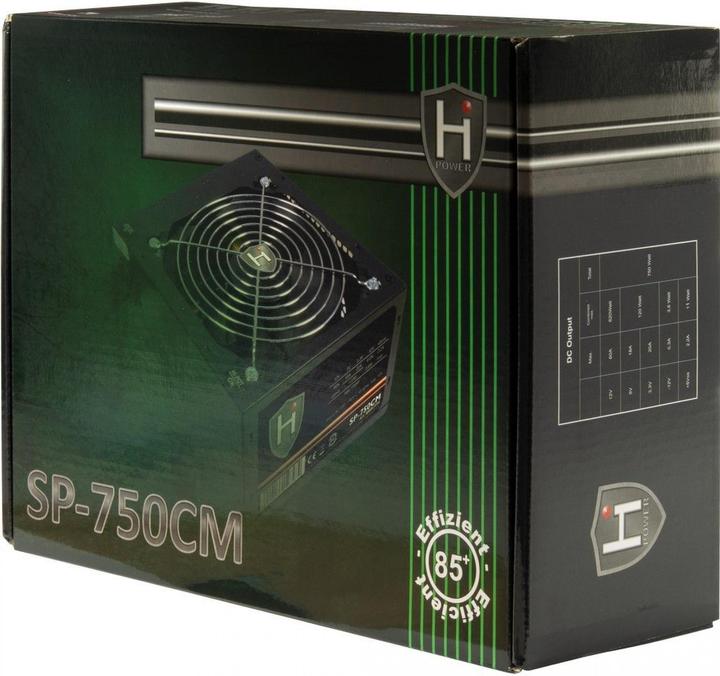 Actual product image Intertech HiPower SP-750CM (750 W)