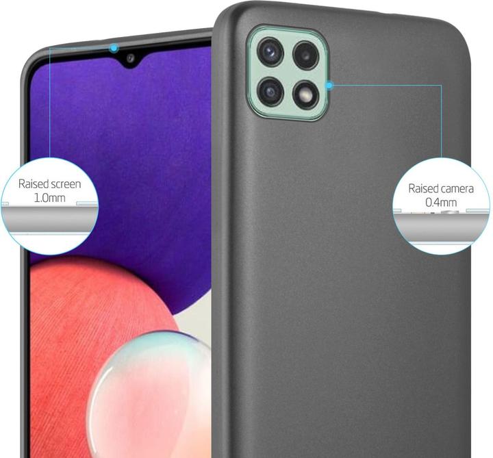 Produktbild Cadorabo TPU Matt Metallic Hülle (Samsung Galaxy A22 5G)