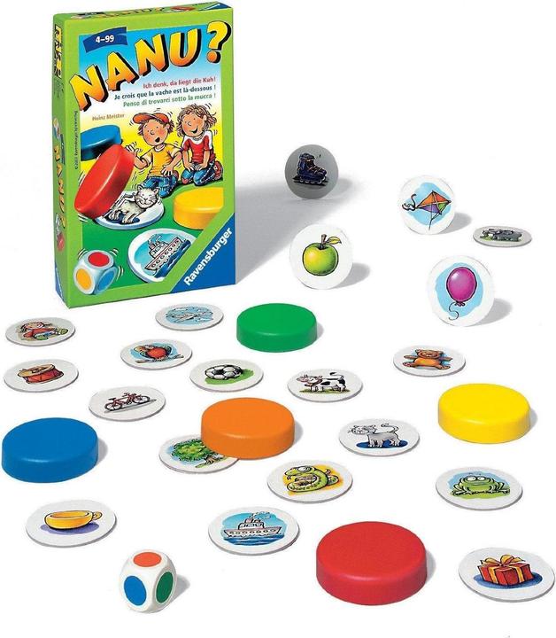 Actual product image Ravensburger What? (German, French, Italian)