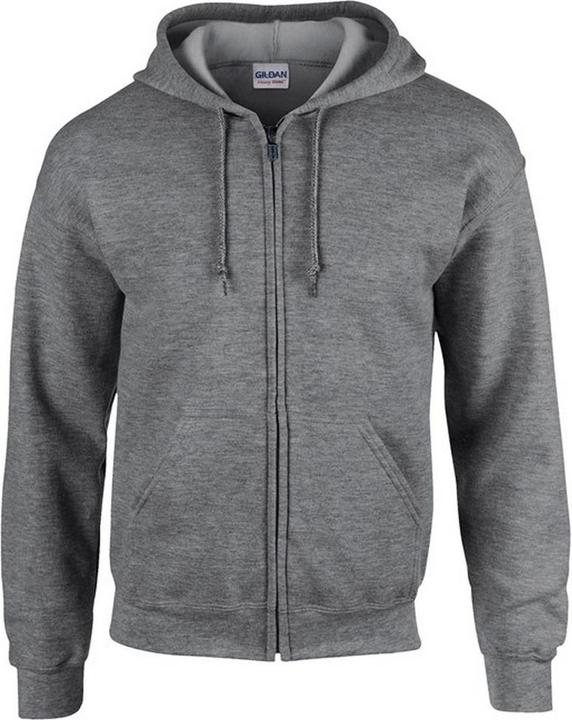 Gildan Hoodie mit durchgehendem Reissverschluss Durchgehender Reissverschluss