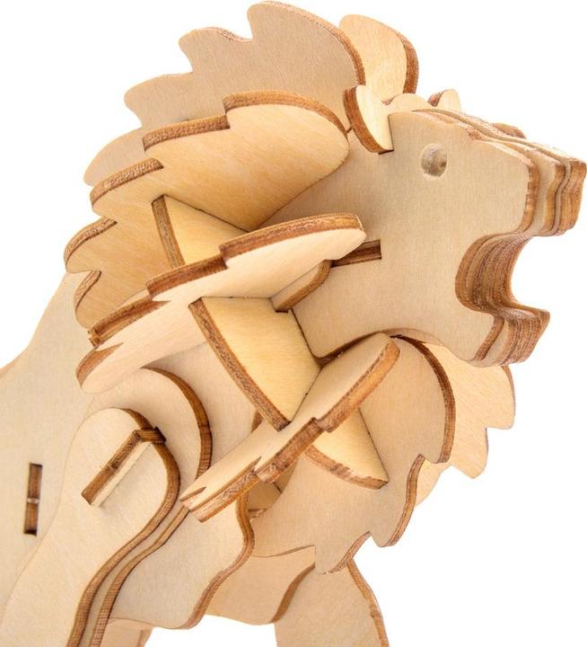 Produktbild Little Story Holzpuzzle Model 3D - Löwe