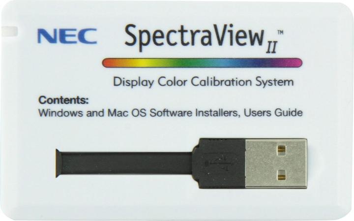 Actual product image NEC Calibration software SpectraView II USB Licence