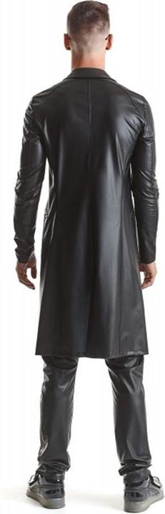 Actual product image Regnes Fetish Planet Herren Wetlook Mantel "RMSergio001" (XL)