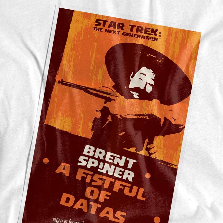 Actual product image Unisex Adult The Next Generation Season 6 Episode 8 T-Shirt (XL)