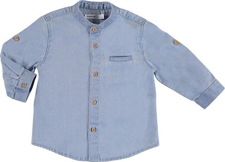 Actual product image MAYORAL Long sleeve Mao collar Denim (74)