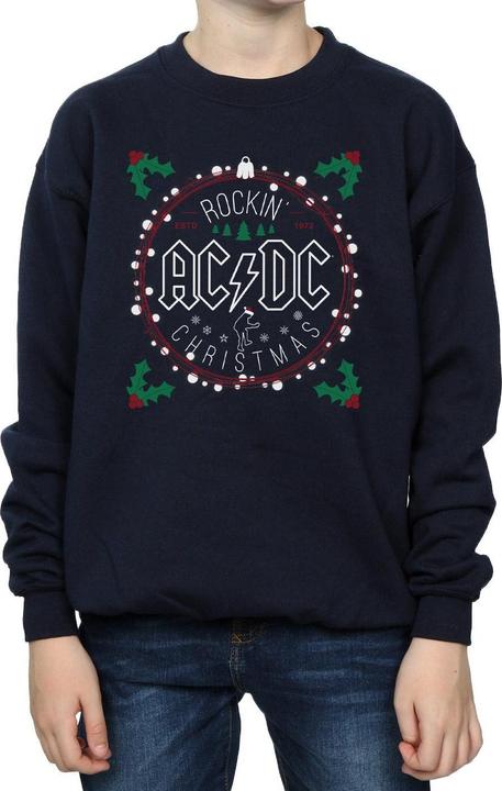 Produktbild AC/DC Christmas Circle Sweatshirt Jungen (152, 158)
