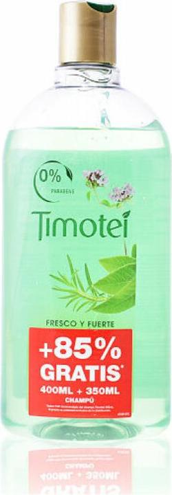 Produktbild Timotei FRESCO Y FUERTE champú hierbas alpinas 750 ml (750 ml)