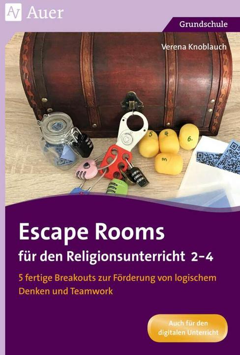 Produktbild Escape Rooms für den Religionsunterricht 2-4 (Deutsch, Verena Knoblauch, 2022)
