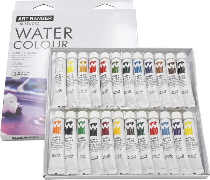 Art Ranger Watercolor paint set MAGI 24x12 ml (Multicolor, 288 ml)