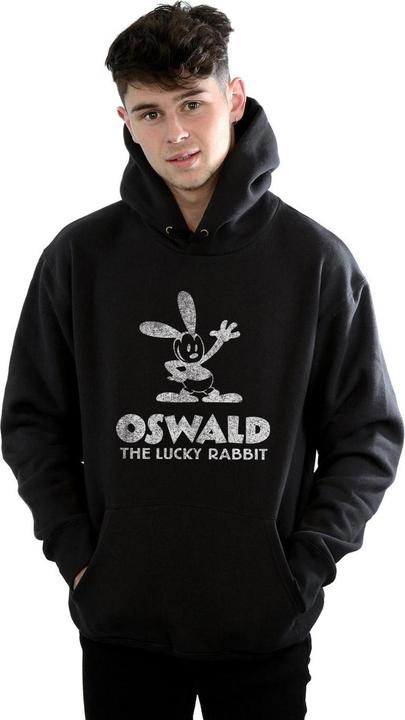 Actual product image Disney Mens Oswald Logo Hoodie (S)
