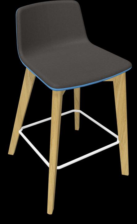 Dark grey, Light blue, White, Ash natural light grey stained