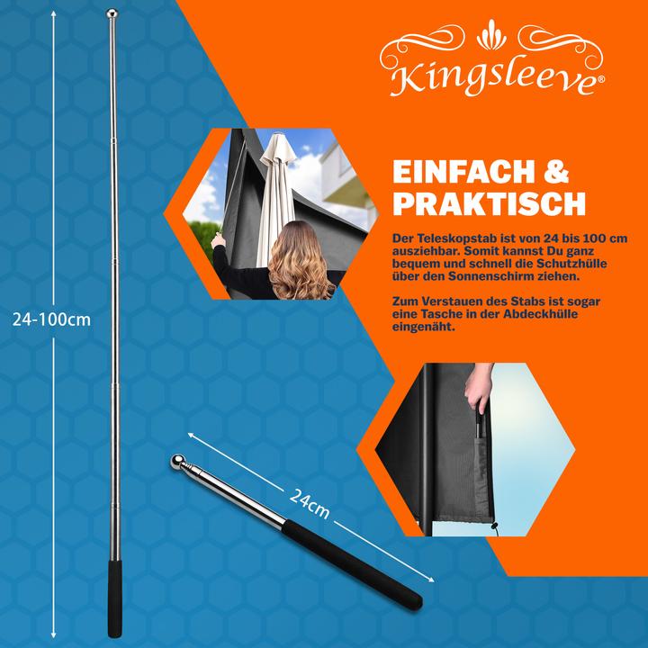 Actual product image Kingsleeve Ampelschirm Schutzhülle