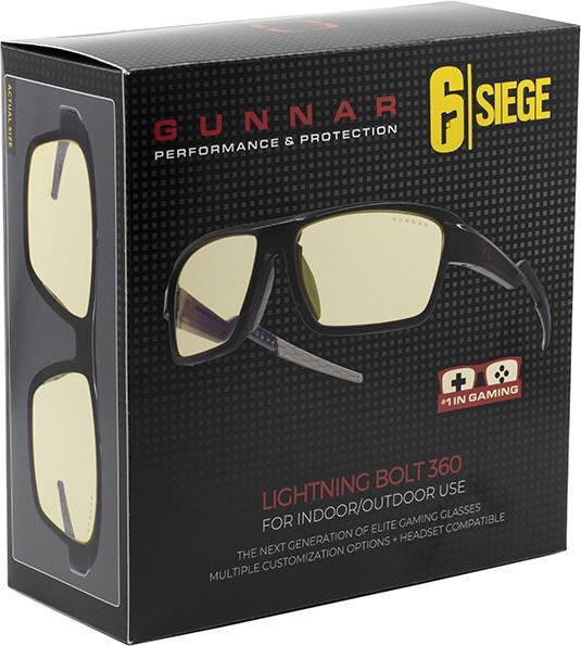 Produktbild Gunnar Lightning Bolt 360 Gaming-Brille - 6-Siege Edition