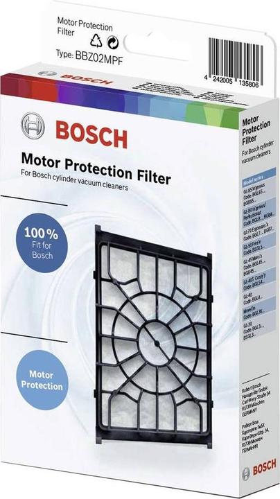 Image du produit Bosch Hausgeräte Filtre de protection du moteur