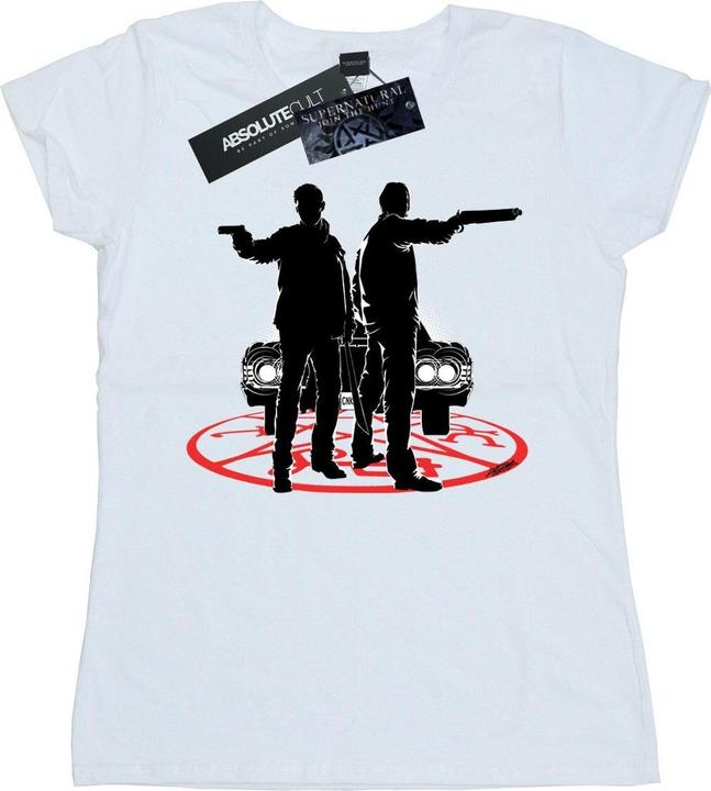 Immagine prodotto Supernatural Sam And Dean Silhouette Maglietta Donna (L)