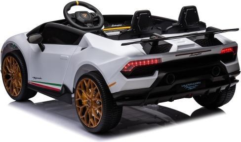 Image du produit Es-toys Véhicule pour enfants - Voiture électrique "Lamborghini Huracan Spider 2 places" - Sous licence - 4 (12 V)