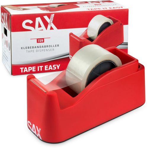 SAX Tisch-Klebebandabroller Stiftehalter integriert