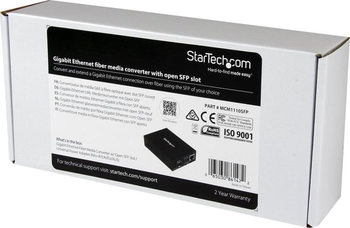 StarTech Fiber Media Converter - Open