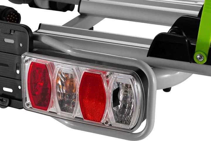 Actual product image Wiltec Bicycle rear carrier Tailgate carrier up to 60kg Bicycle carrier lockable
