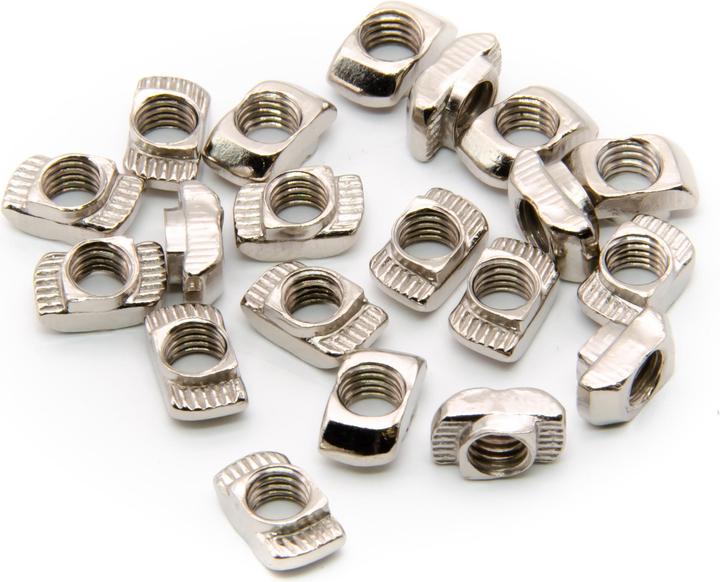 Produktbild Creality 20 Stück M5 T-Nut Hammer Kopf Mutter (Zubehör)