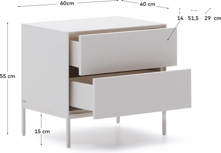 Actual product image Kave Home Vedrana (40 x 60 x 55 cm)