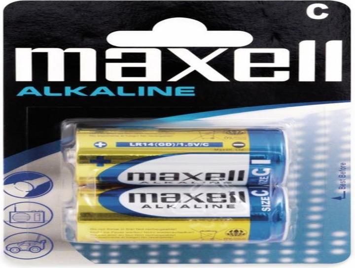 Actual product image Maxell cell blister (2 pcs., C)