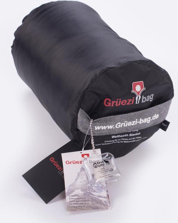 Produktbild Grüezi Bag WellhealthBlanket Wool Sleeping Bag (200 cm)