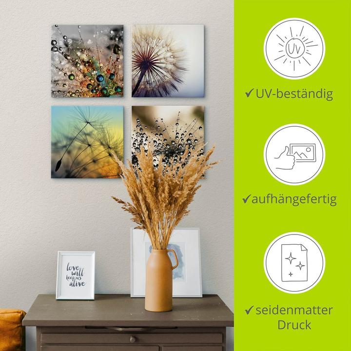 Actual product image Artland Dandelion,close-up dandelion J4XD (30 x 30 cm)