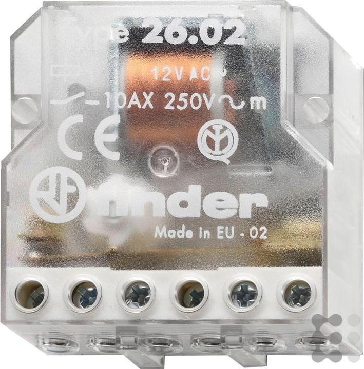 Actual product image Finder Impulse relay 2Z 10A 230V AC (26.08.8.230.0000)