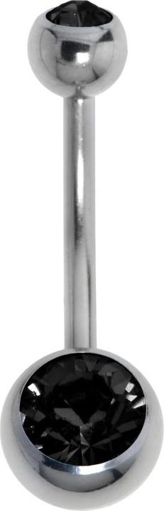 Bijouteria Bauchpiercing (Titan, Kristall)