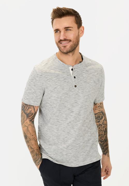 Image du produit Camel Active Kurzarm Henley aus reiner Baumwolle (3XL)