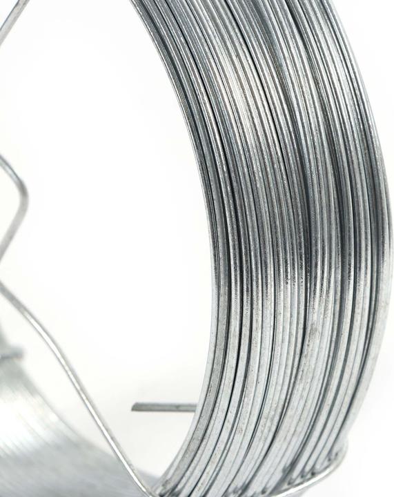 Immagine prodotto Wiltec Filo da giardino 1,8 mm verde per avvolgimento 50 m filo per legare le piante in acciaio (50 m)