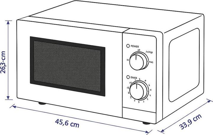 Image du produit Berger & Lanz Micro-ondes (20 l)