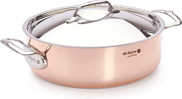 Actual product image de Buyer prima matera (28 cm, Casserole + Stewpot, Copper, Stainless steel)