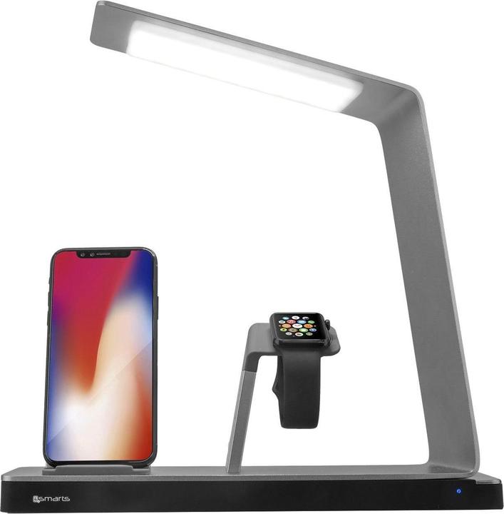 Image du produit 4smarts Lampe de table TwinDock avec station de recharge