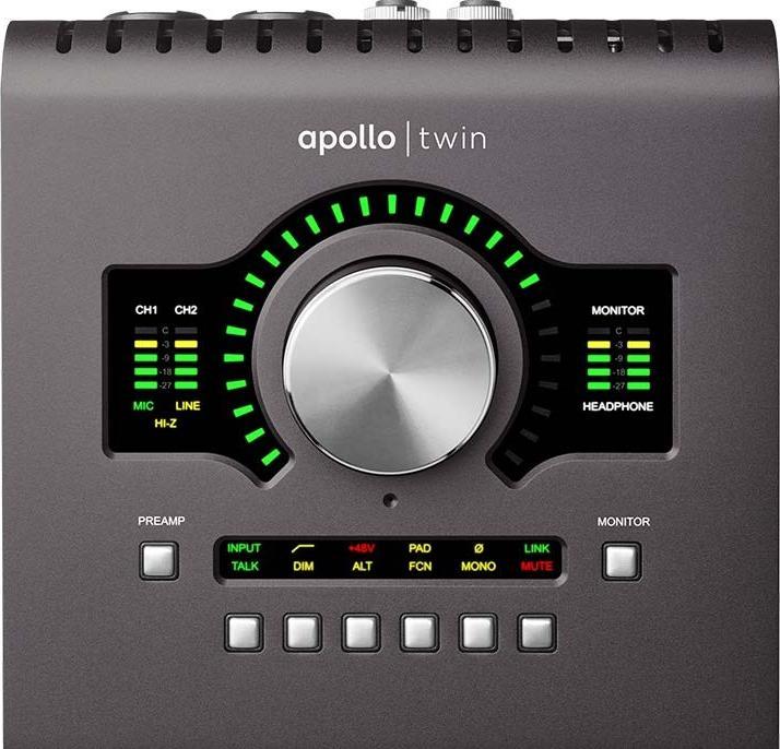 Produktbild Audio APOLLO TWIN MKII DUO HE - audio-interface (Thunderbolt)