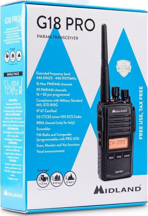 Produktbild Midland G18 Pro (12 km)