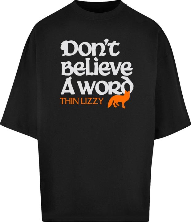 Image du produit Merchcode Thin Lizzy - Dont Believe A Word Fox Huge Tee - 160171 (XXL)
