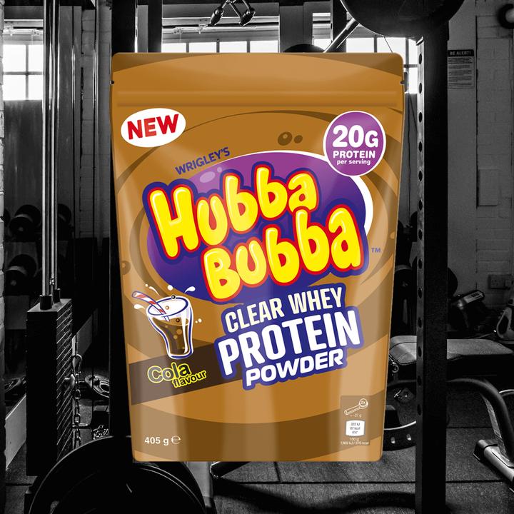 Actual product image Hubba Bubba Clear Whey (Cola, 1 pcs., 405 g)