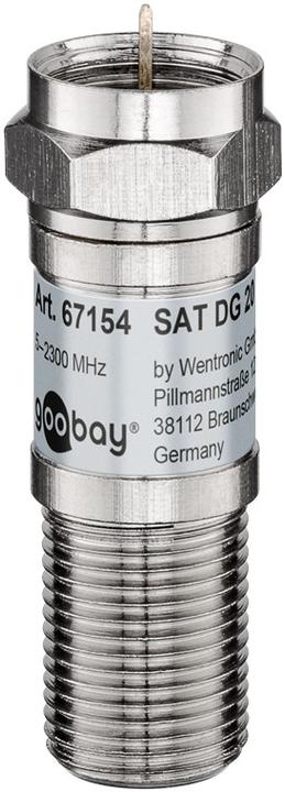 Goobay Atténuateur SAT 20 dB (Antivibrateurs)