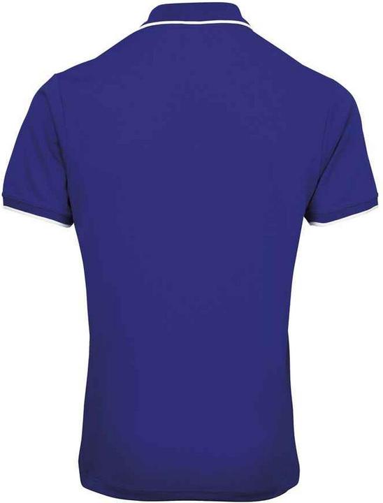 Actual product image Premier Mens Coolchecker Contrast Pique Polo Shirt (4XL)