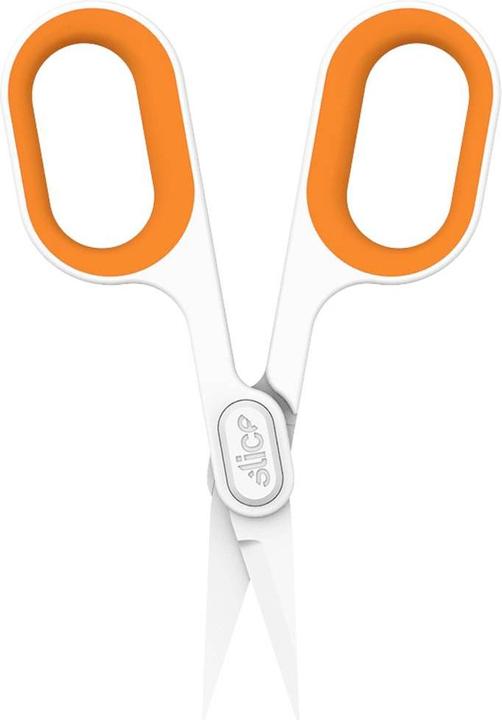 Actual product image Slice 10546 Universal scissors left-handed, right-handed 132 mm orange, white (13.20 cm)