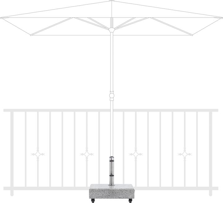 Actual product image Doppler Granitsockel Balkon