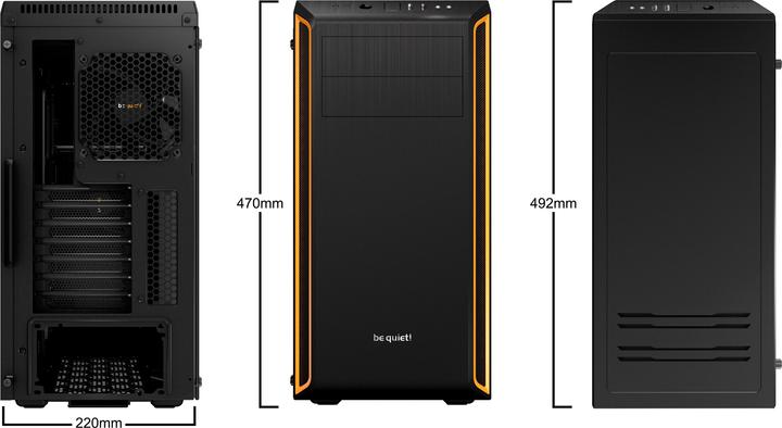 Image du produit be quiet! Pure Base 600 (ATX, mATX, Micro-ITX)