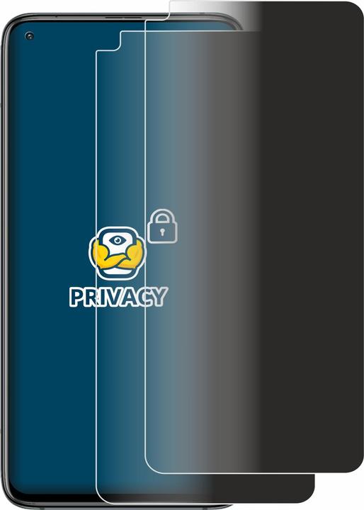 Produktbild BROTECT Sichtschutzfolie Anti-Spy Privacy Folie Blaulicht-Schutz (2 Stück, Xiaomi Mi 10T)