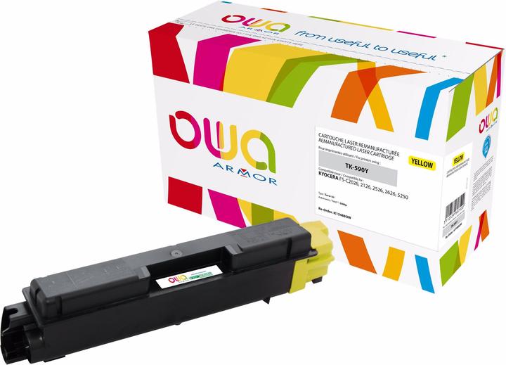 Actual product image Armor OWA Yellow - compatible - toner cartridge - for Kyocera FS-C5350DN (FC)