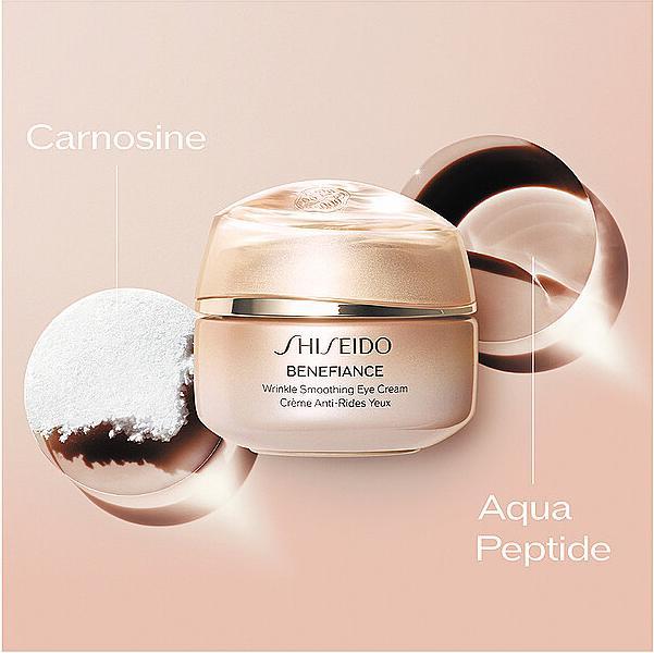 Immagine prodotto Shiseido Benefiance Wrinkle Smoothing Eye Crème (re) 15 ml (Crema, 15 ml, Giorno + Notte)
